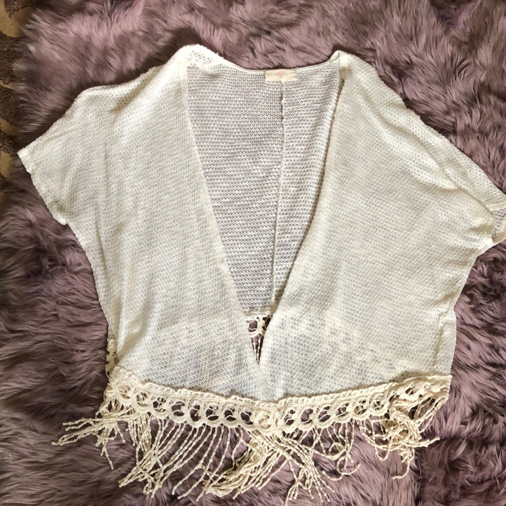 Blushed cardigan